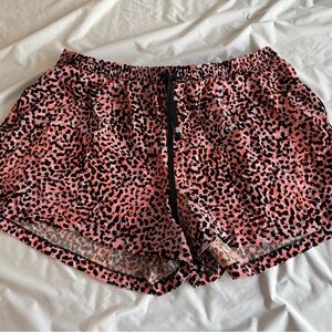 Fabletics Leopard Print Shorts 4x